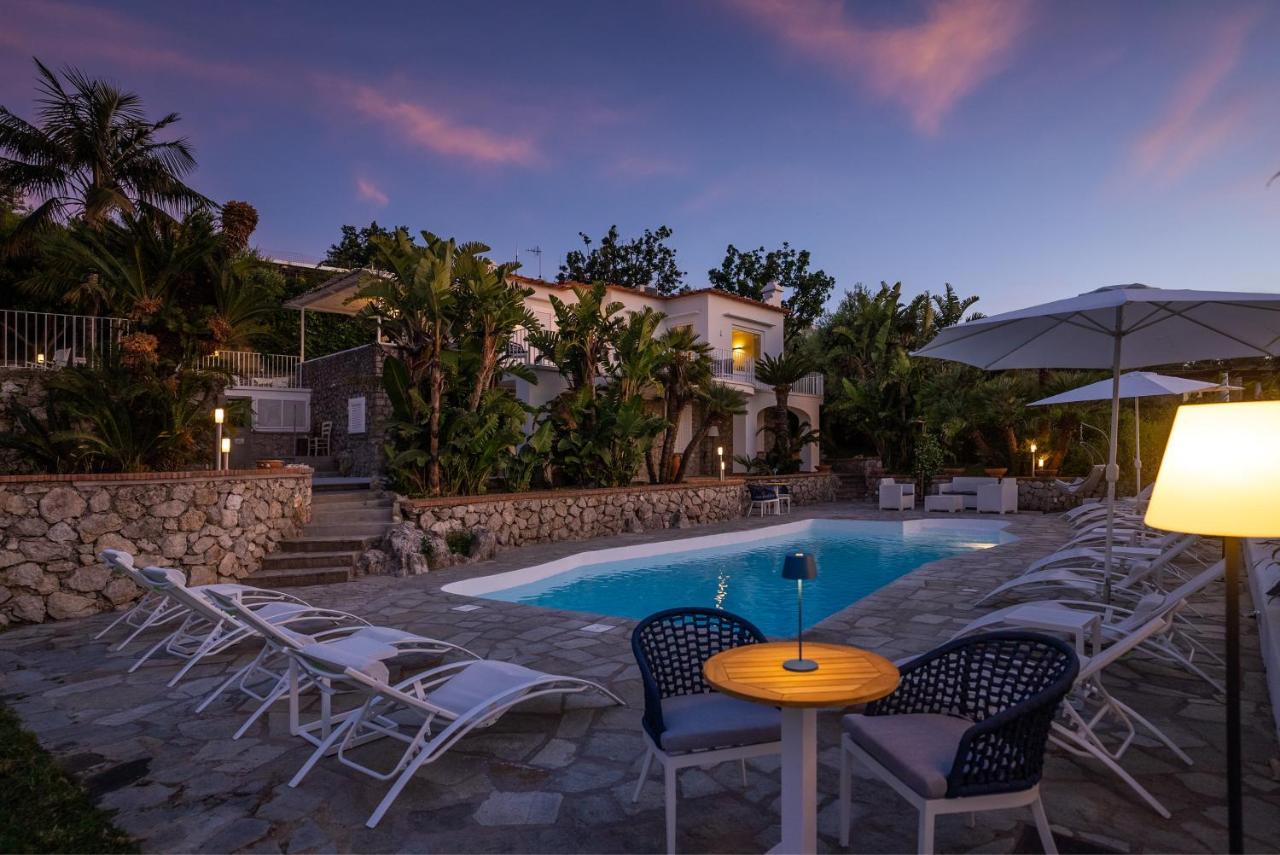 Capri Blue Luxury Villa Le Tre Monelle Анакапри Экстерьер фото