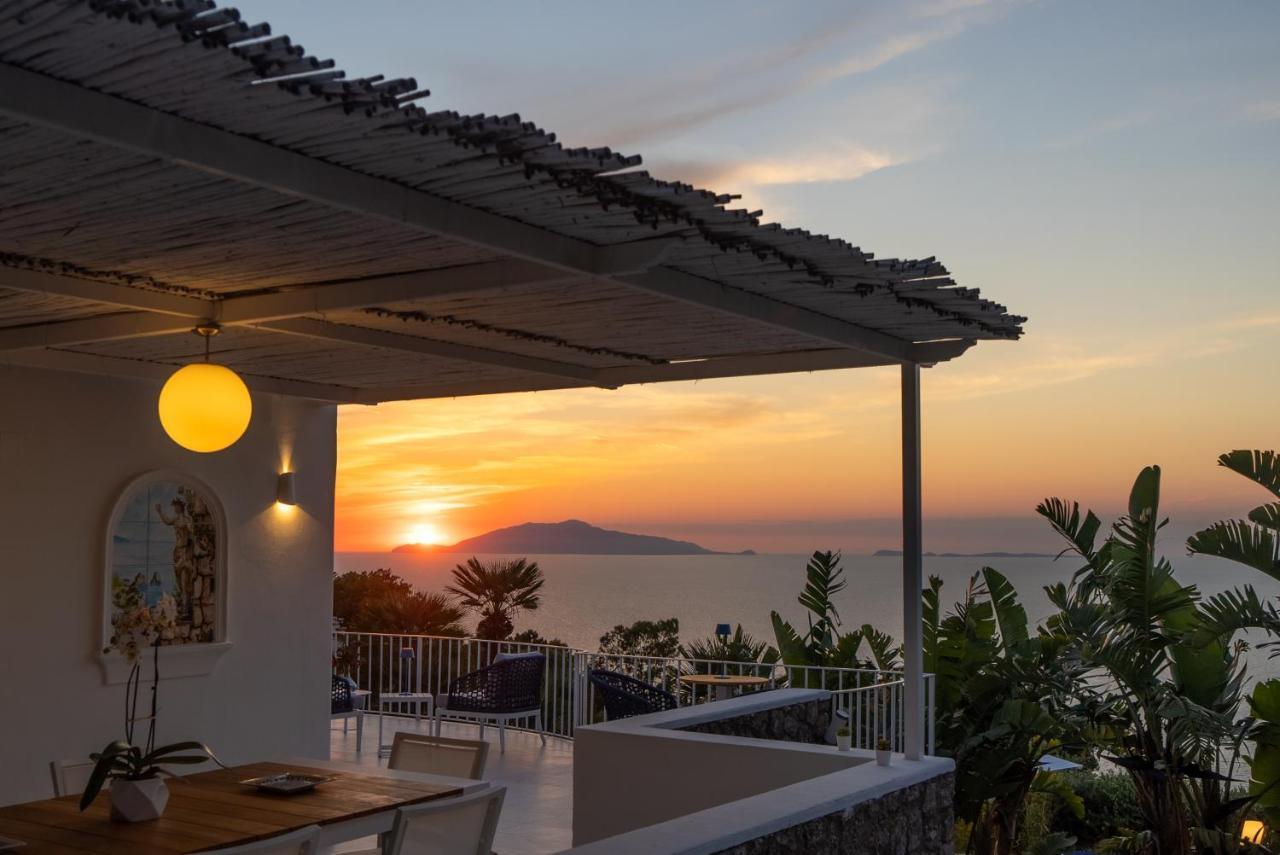 Capri Blue Luxury Villa Le Tre Monelle Анакапри Экстерьер фото