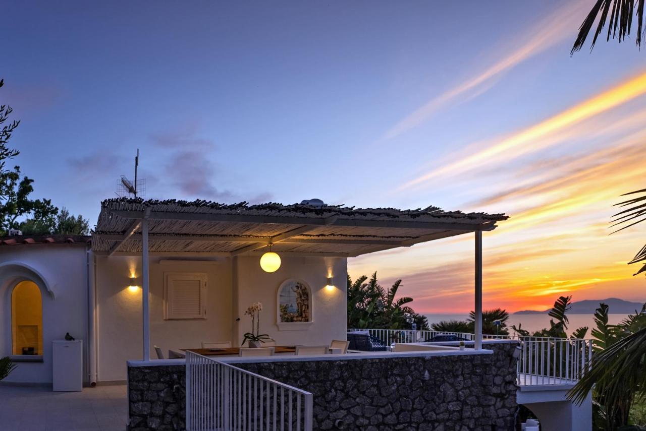 Capri Blue Luxury Villa Le Tre Monelle Анакапри Экстерьер фото