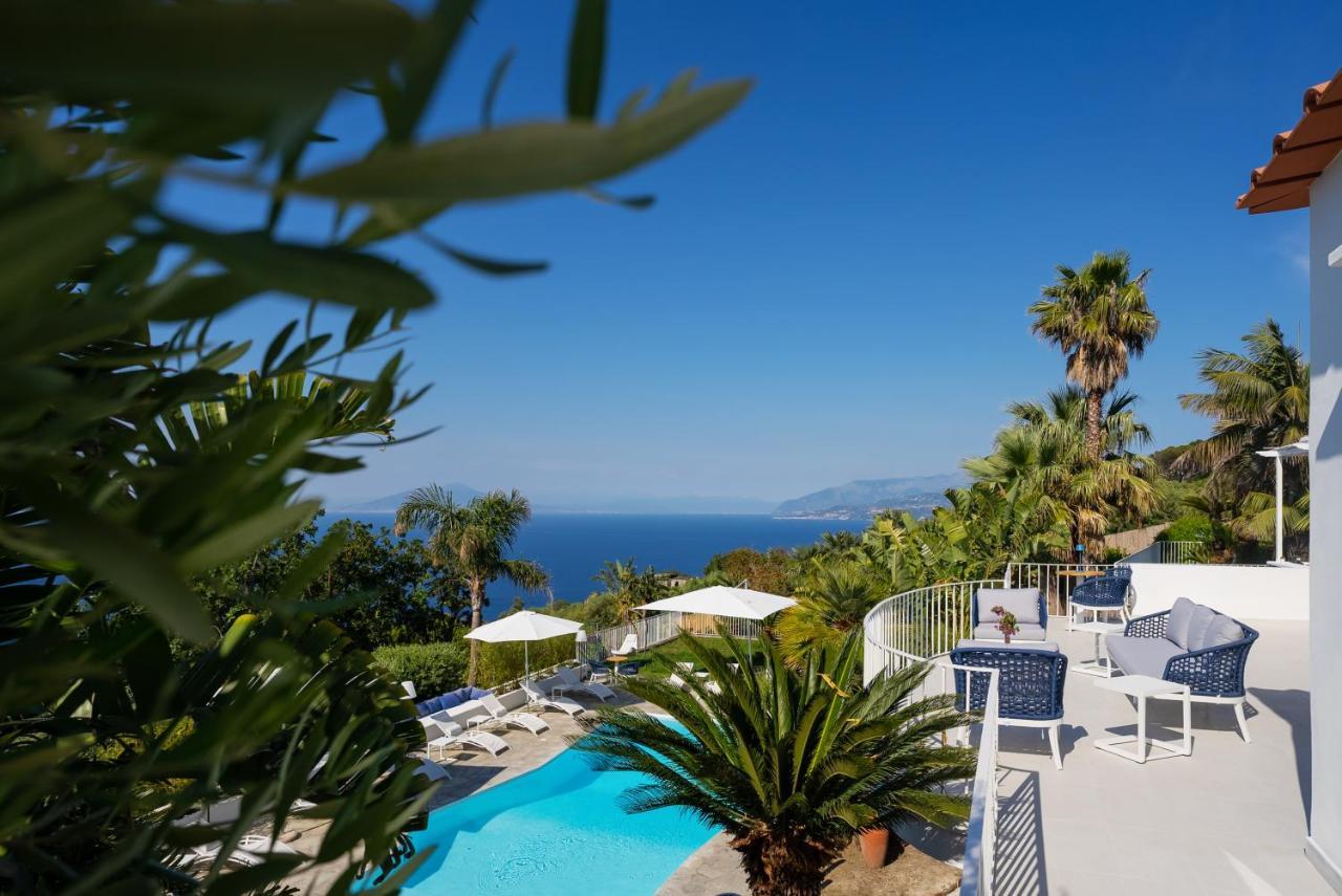 Capri Blue Luxury Villa Le Tre Monelle Анакапри Экстерьер фото