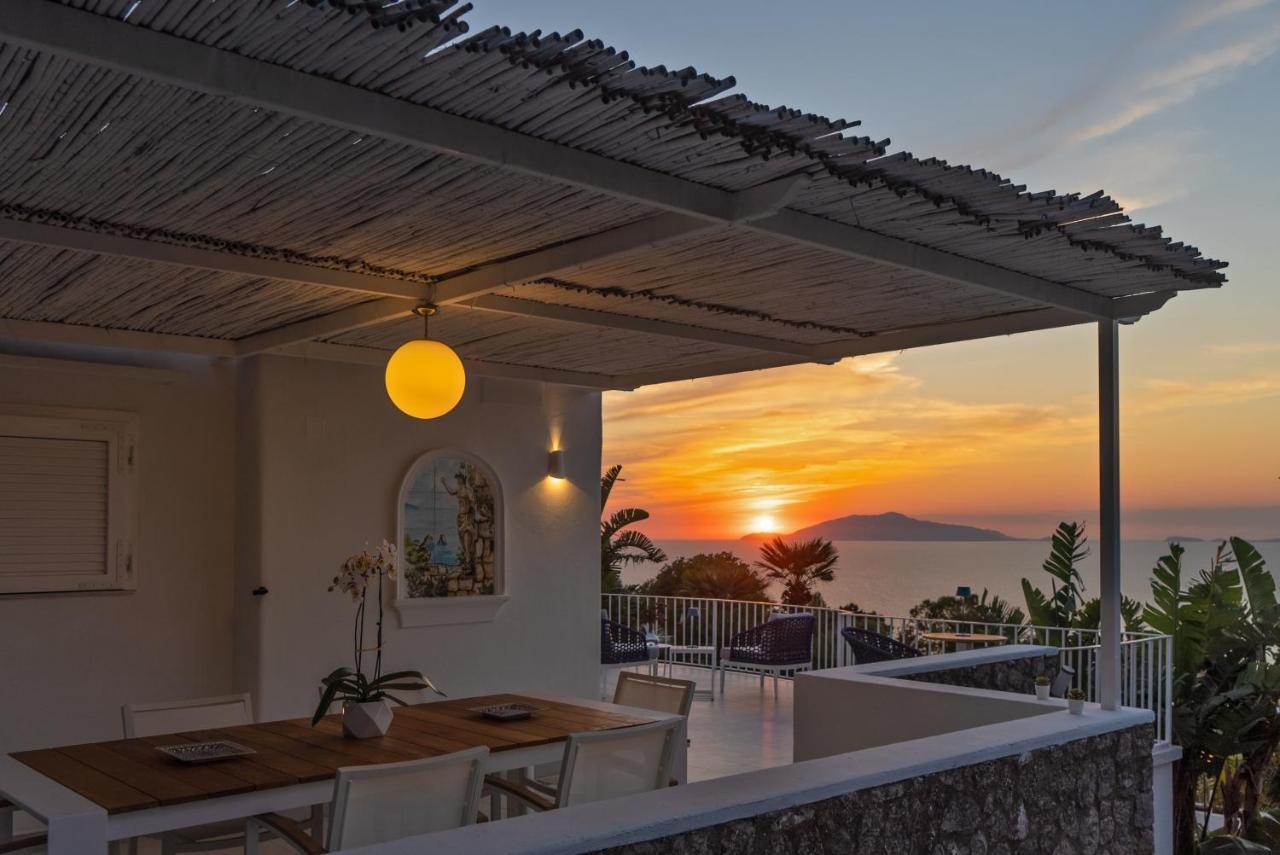 Capri Blue Luxury Villa Le Tre Monelle Анакапри Экстерьер фото