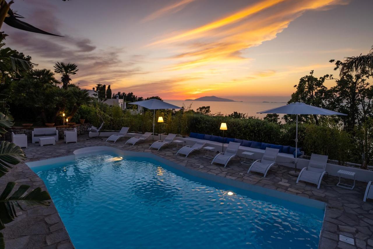 Capri Blue Luxury Villa Le Tre Monelle Анакапри Экстерьер фото